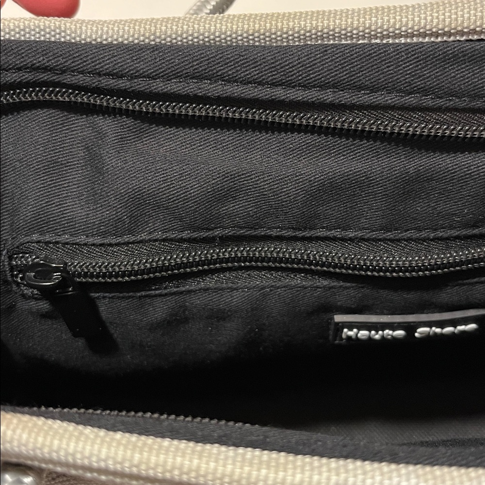 Haute Shore Gray and White Crossbody Bag - Picture 7 of 10
